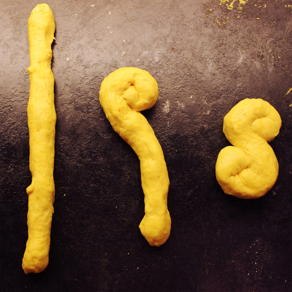 Opskrift: Lussekatter - Svenske safranbrød