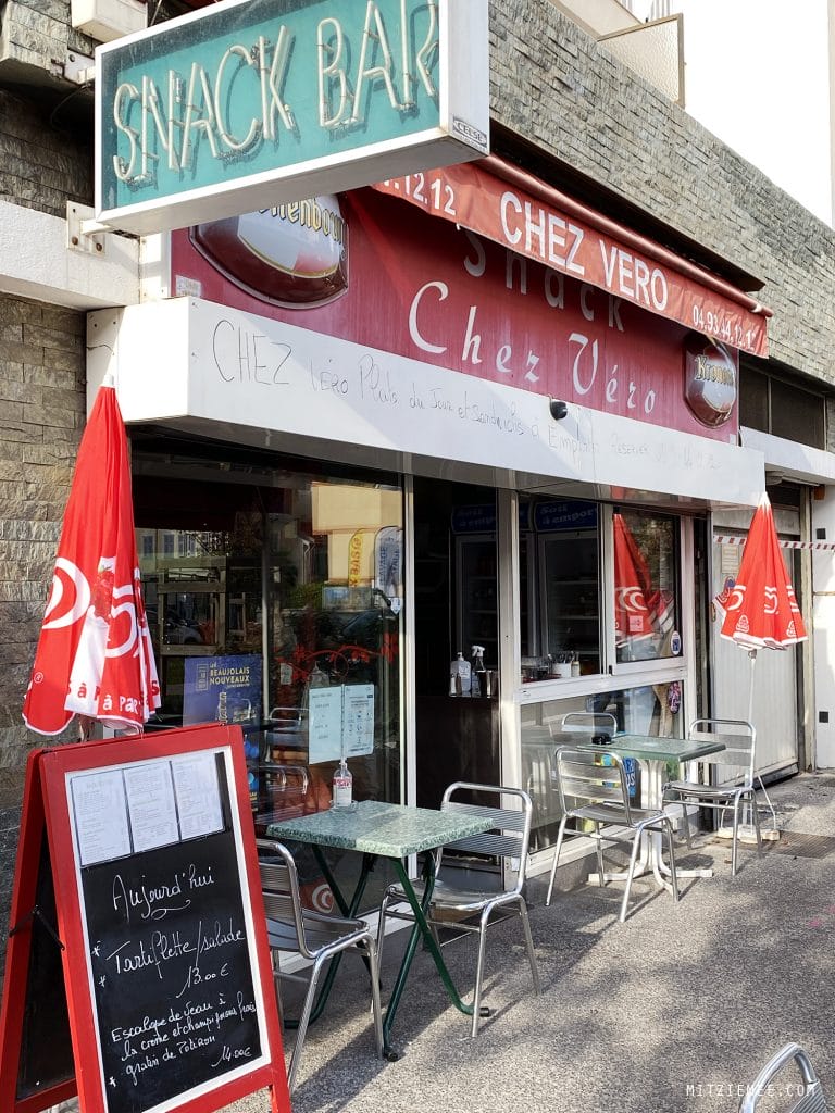 Chez Véro, frokost i Nice