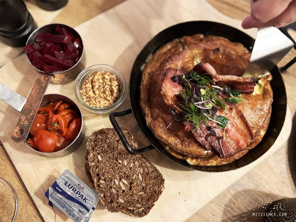 Æggekagen på Café Mums, Fredericia Blog