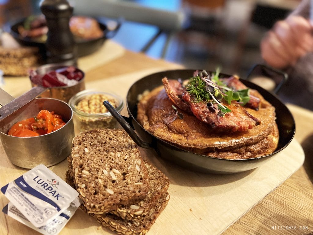 Æggekagen på Café Mums, Fredericia Blog