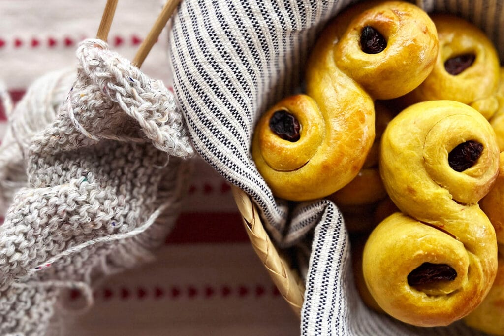 Opskrift: Lussekatter - Svenske safranbrød