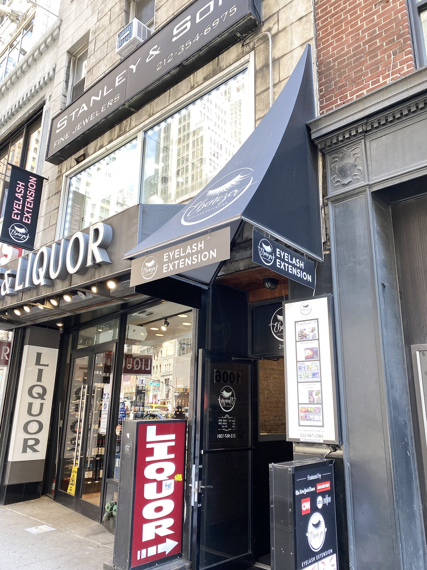 Ebenezer eyelash extensions i New York