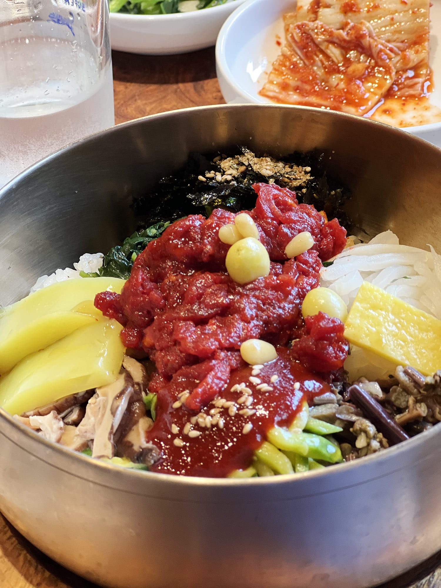 Jeonju: Lækker Bibimbap på Hankook Jib i Jeonju, Korea blog, Mitzie Mee
