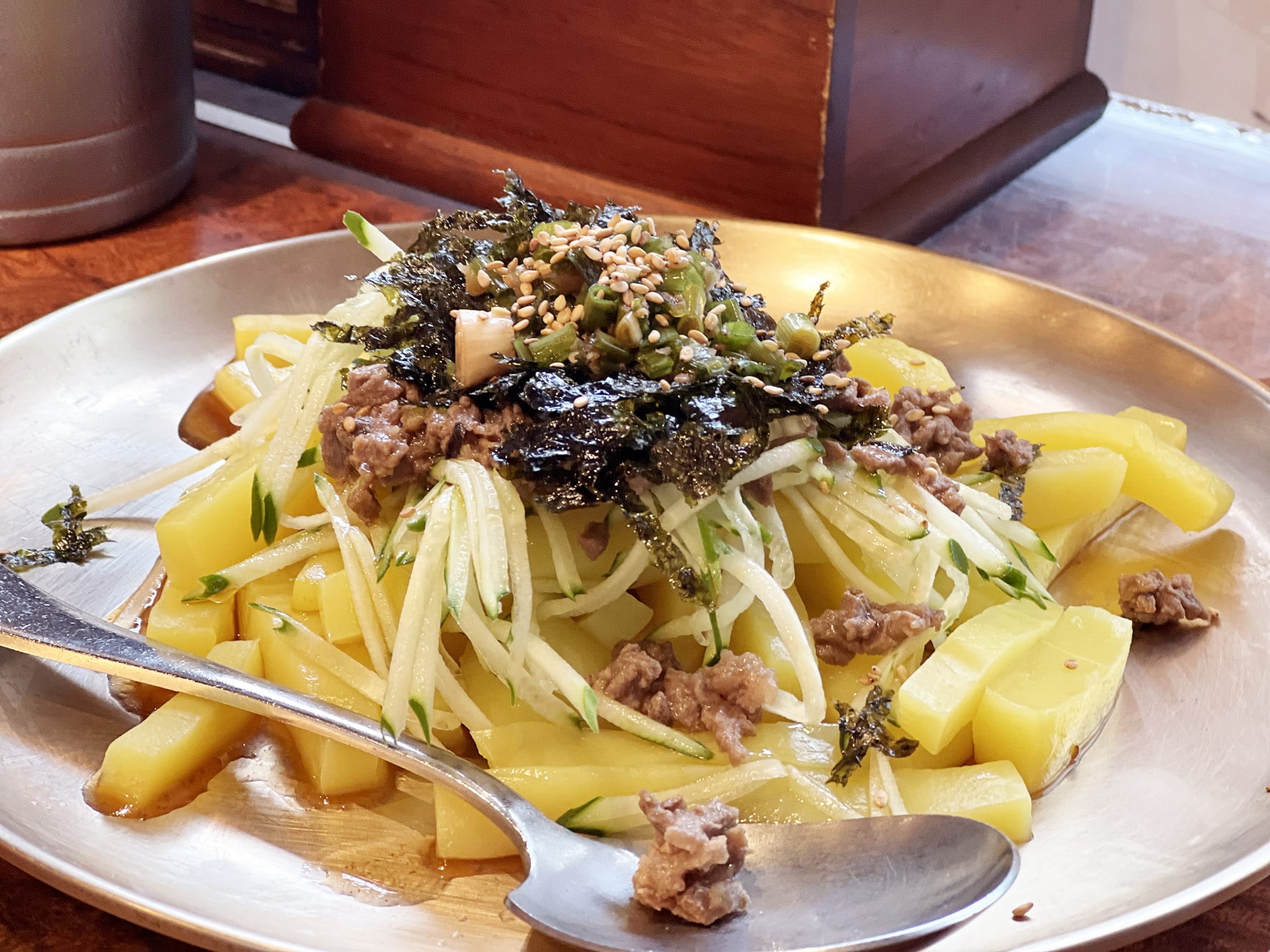 Jeonju: Lækker Bibimbap på Hankook Jib i Jeonju, Korea blog, Mitzie Mee