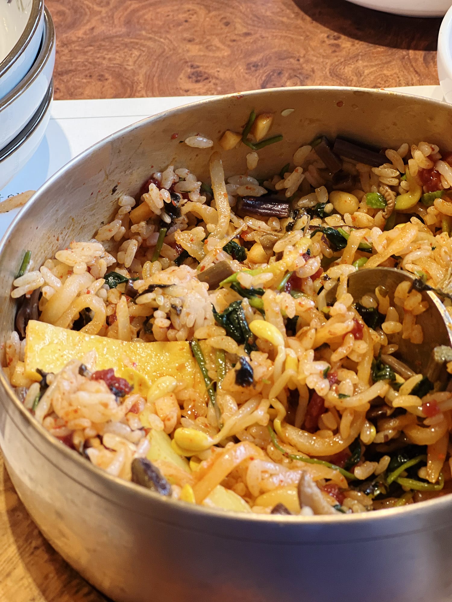 Jeonju: Lækker Bibimbap på Hankook Jib i Jeonju, Korea blog, Mitzie Mee