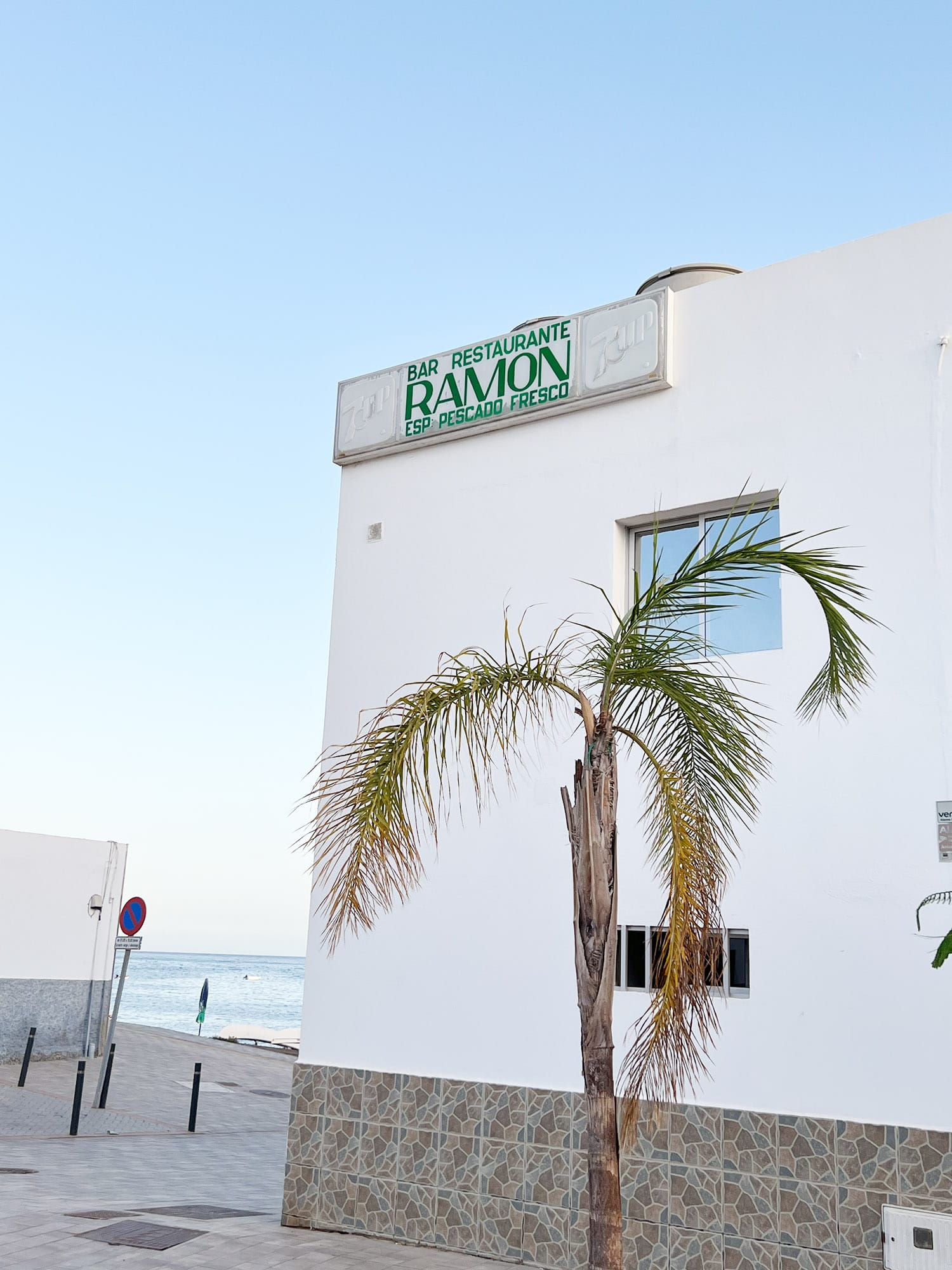Fuerteventura: Restaurante Ramón - Hyggelig restaurant i La Lajita
