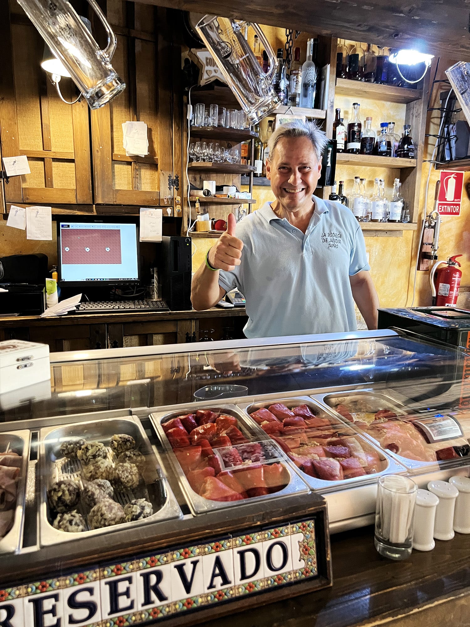 Frokost på La Bodega de Jandía i Morro Jable