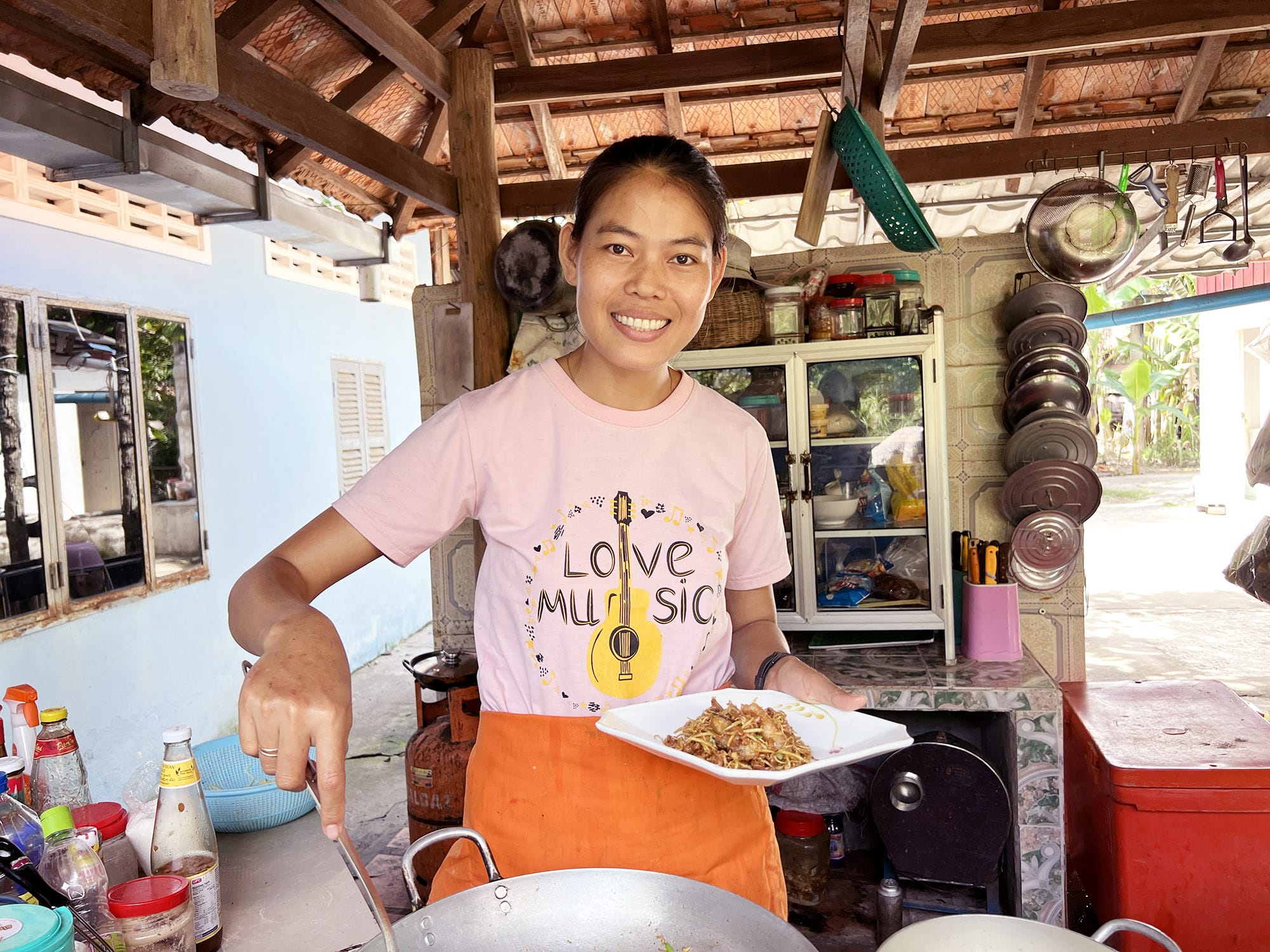 Cambodia: Meas Family Homestay i Takeo