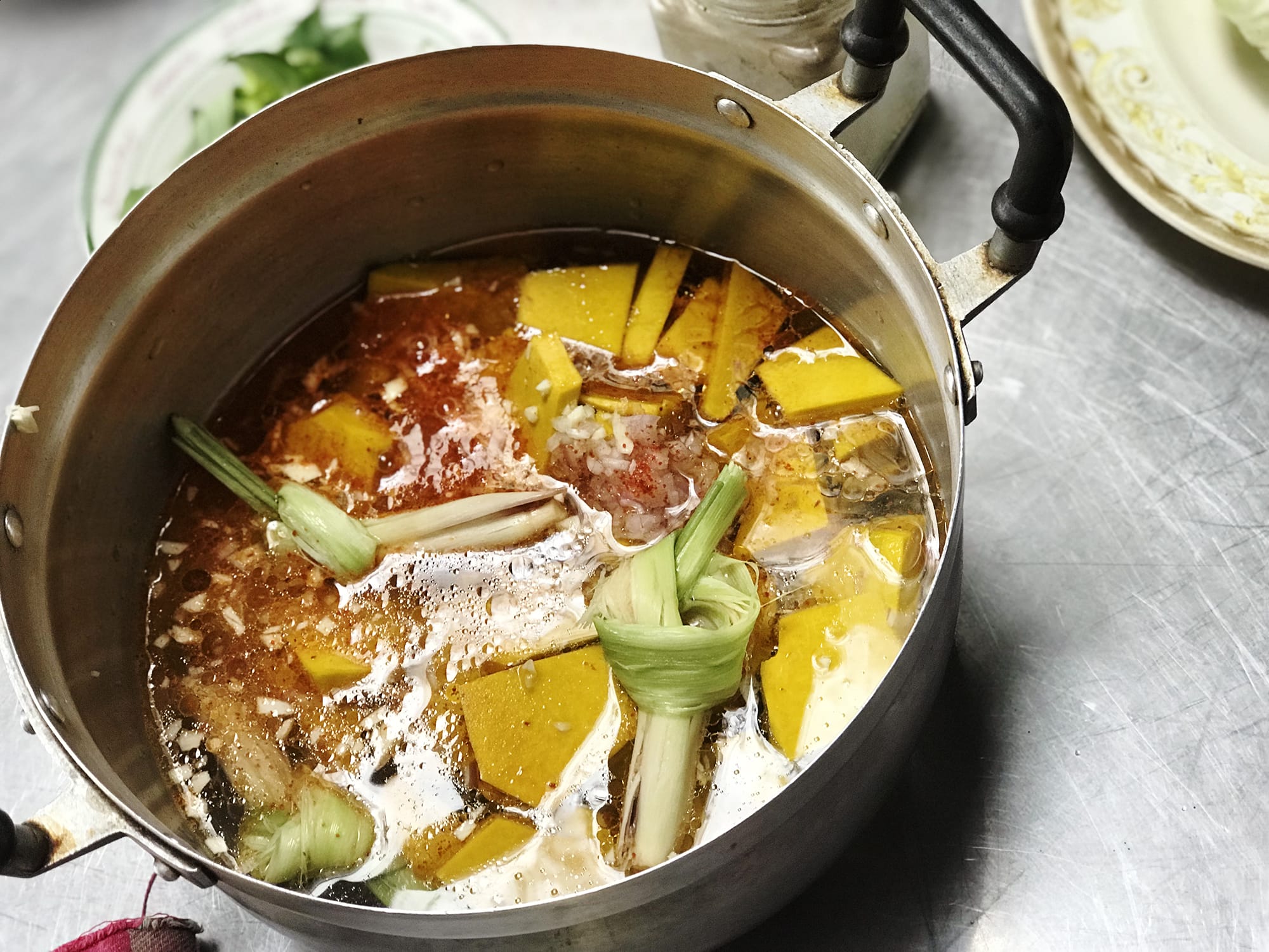 Opskrift: Karen Græskar Curry - Vegansk version