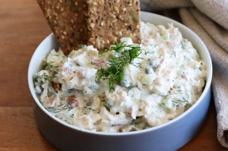 Opskrift: Tinas Ørredsalat