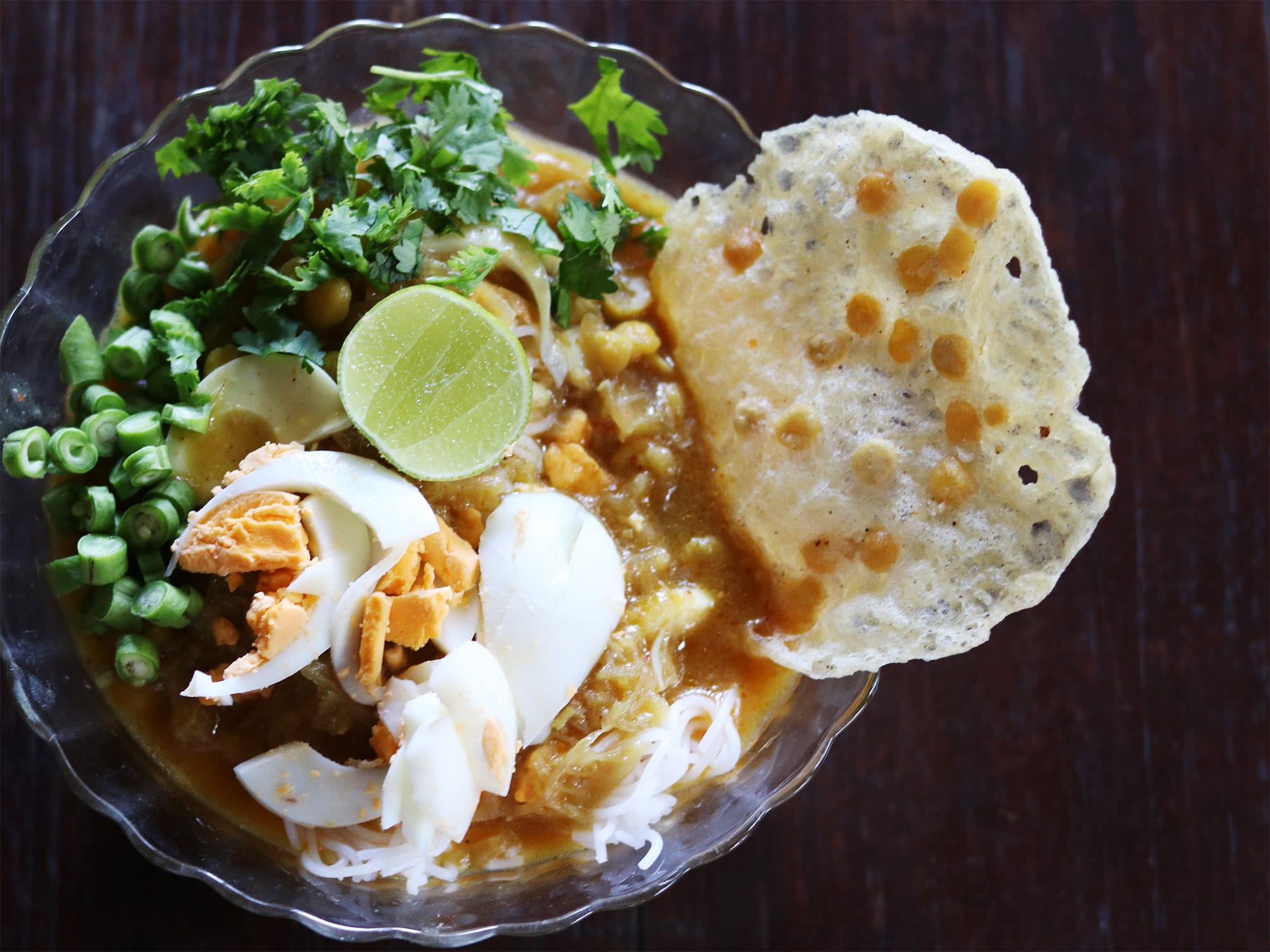 Opskrift: Mohinga - Vegetarisk Version