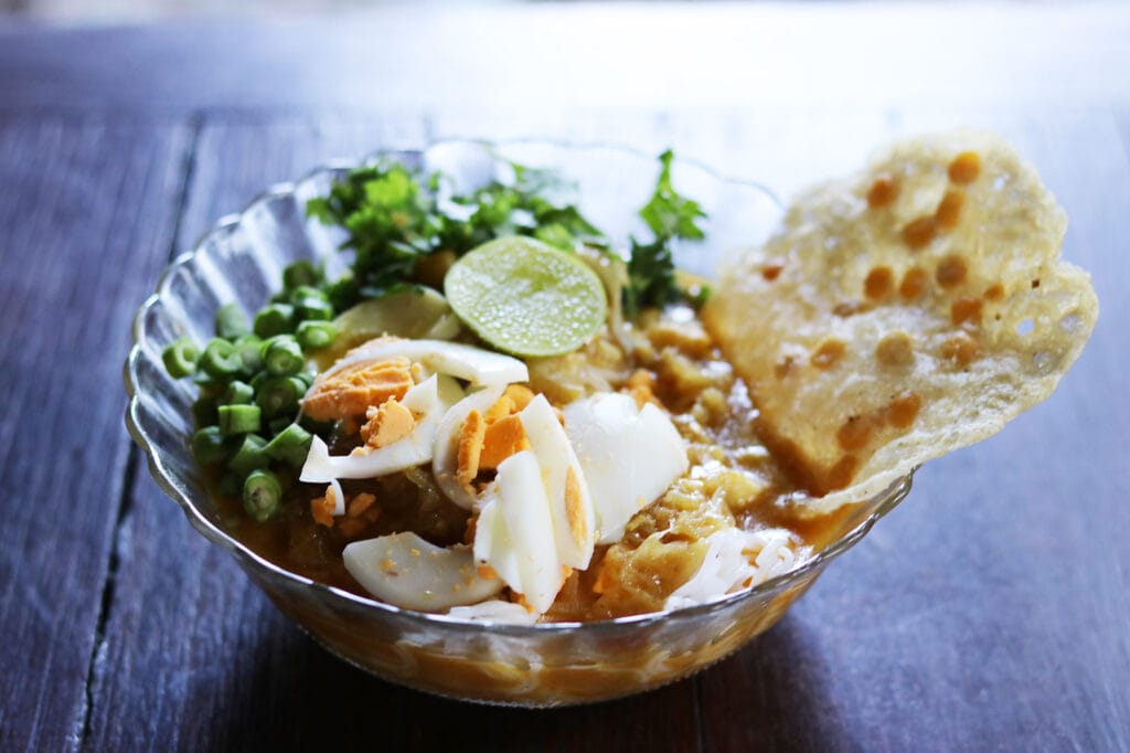 Opskrift: Mohinga - Vegetarisk Version