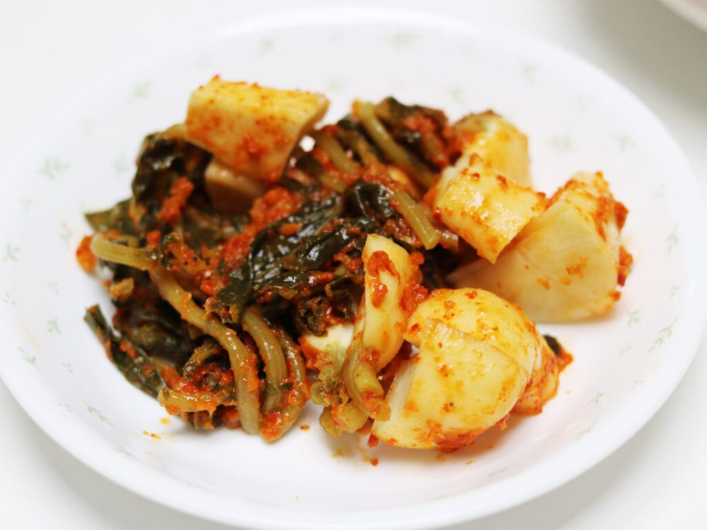 Koreansk mad: Chonggak Kimchi