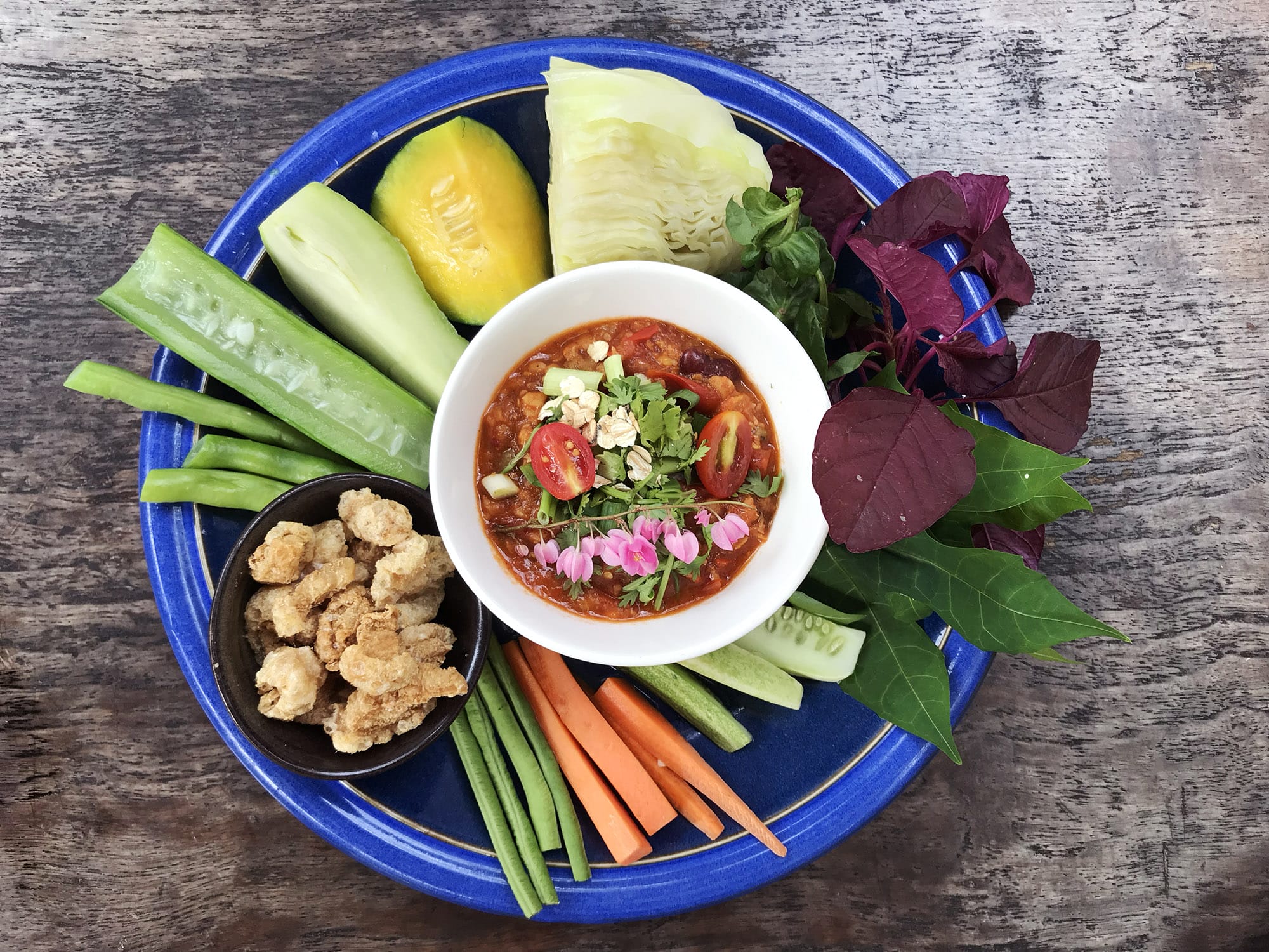 Chiang Mai: Farverig Frokost på Meena Rice Based Cuisine