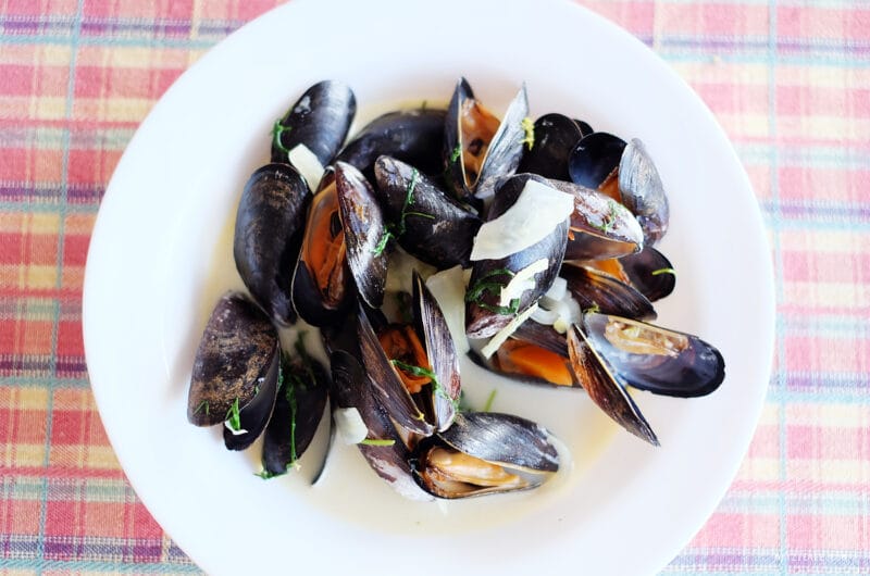 Opskrift: Trines fantastiske blåmuslinger - Moules Marinières