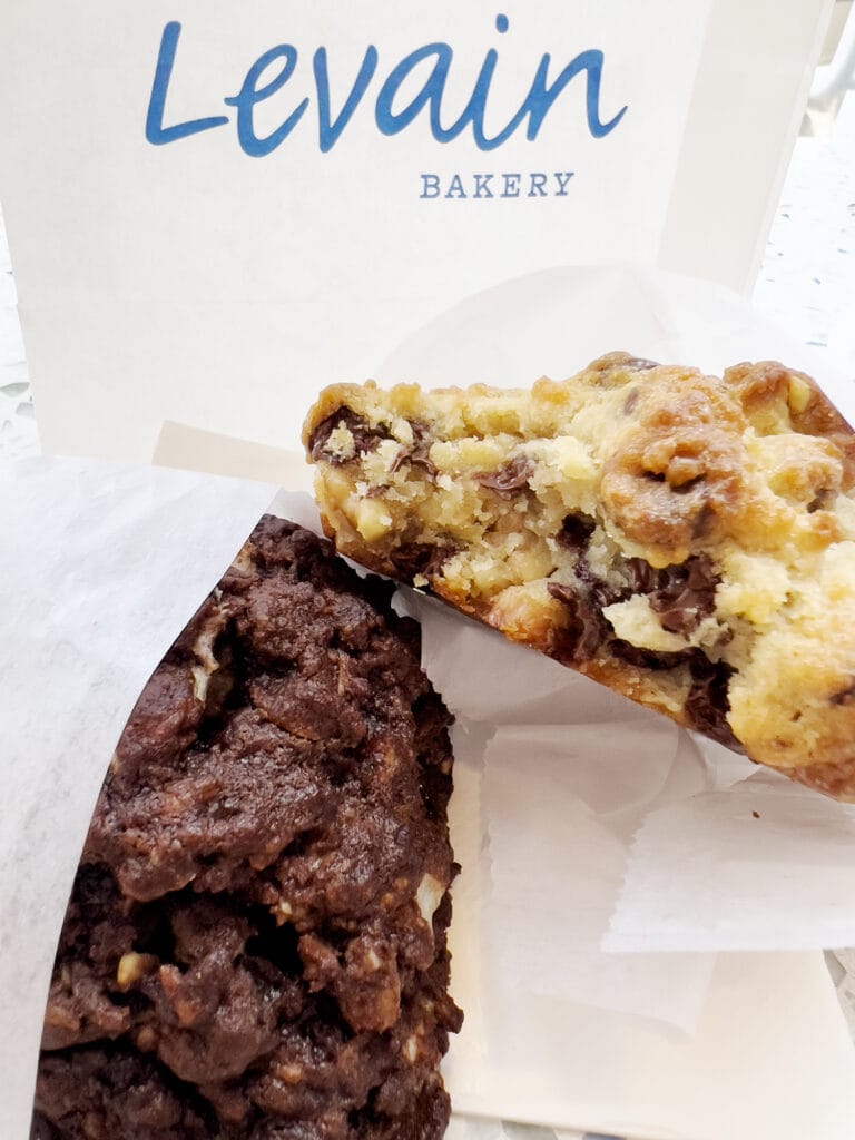 New York: Levain og en Chocolate Chip Walnut Cookie