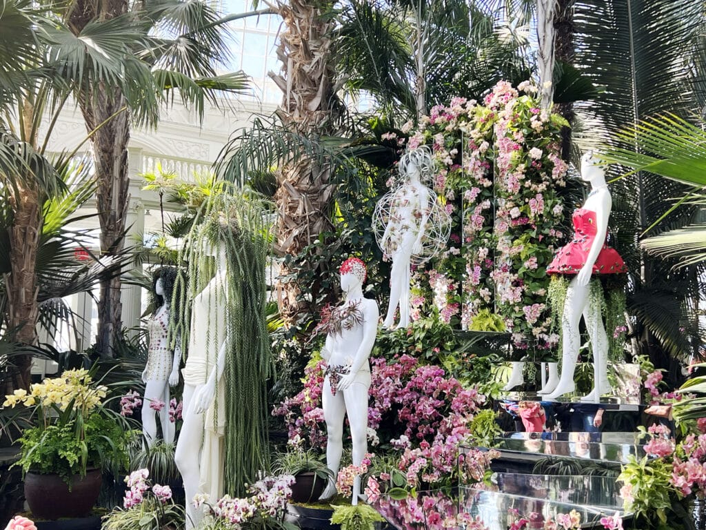 New York Botanical Garden: The Orchid Show – Florals in Fashion