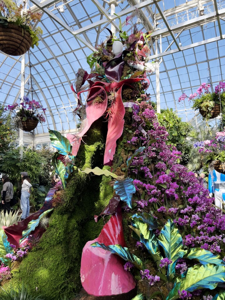 New York Botanical Garden: The Orchid Show – Florals in Fashion