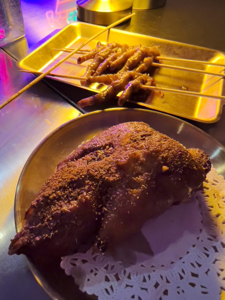 New York: A-roll - Grillspyd og kinesisk streetfood