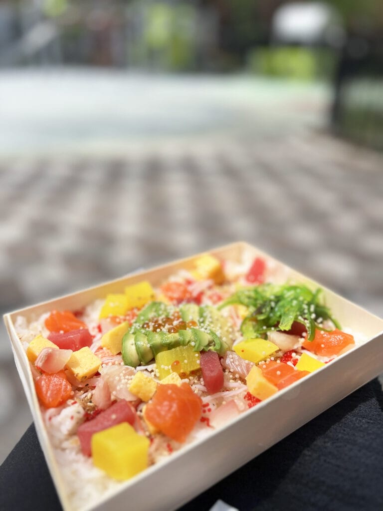 New York: Genkiya Mart - Chirashi Sushi til frokost