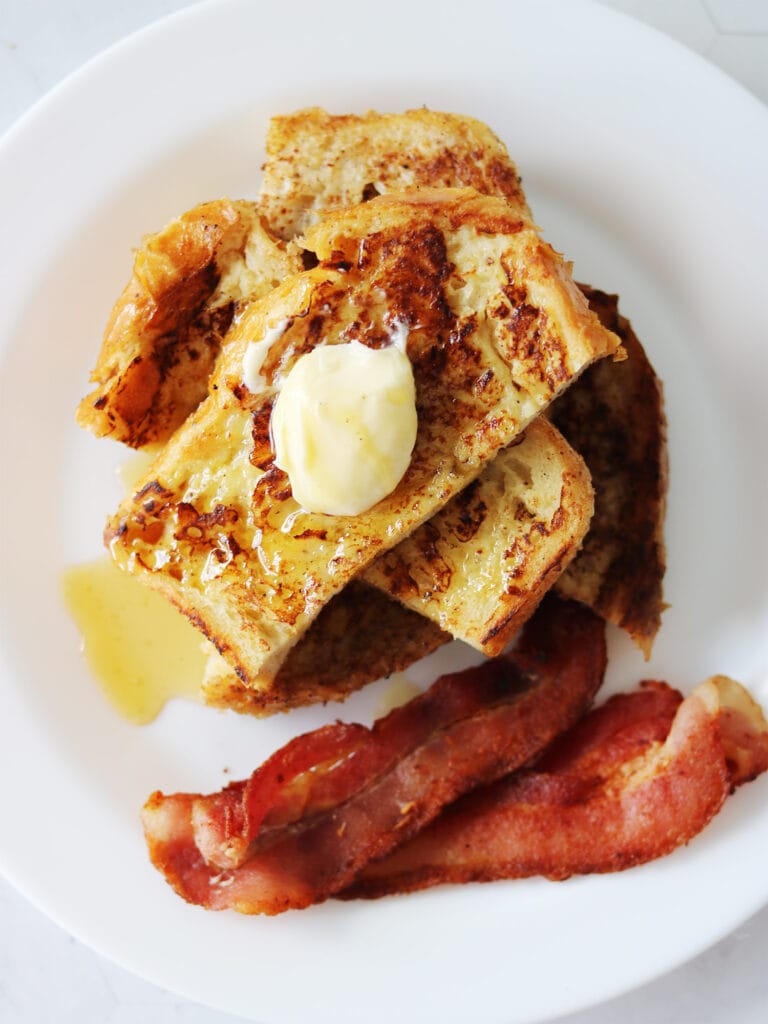 Opskrift: French toast med bacon
