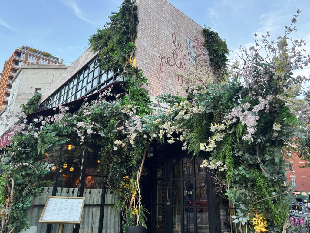 New York: Le Petit Village - Fransk restaurant i West Village