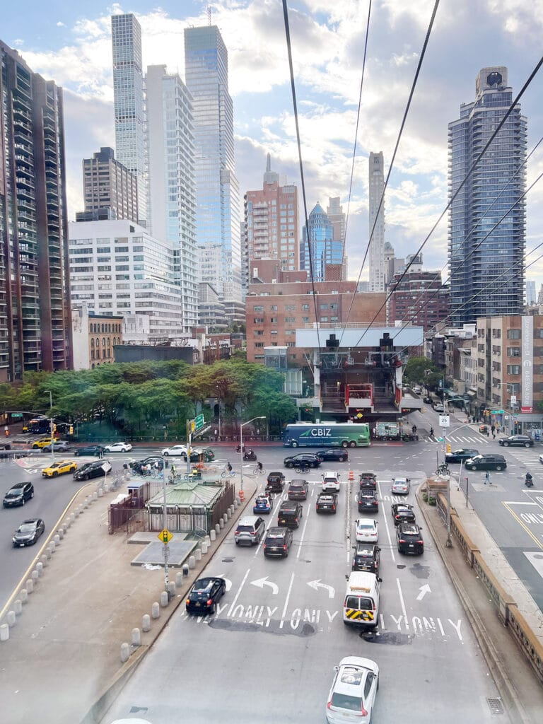 New York: Svævebanen til Roosevelt Island