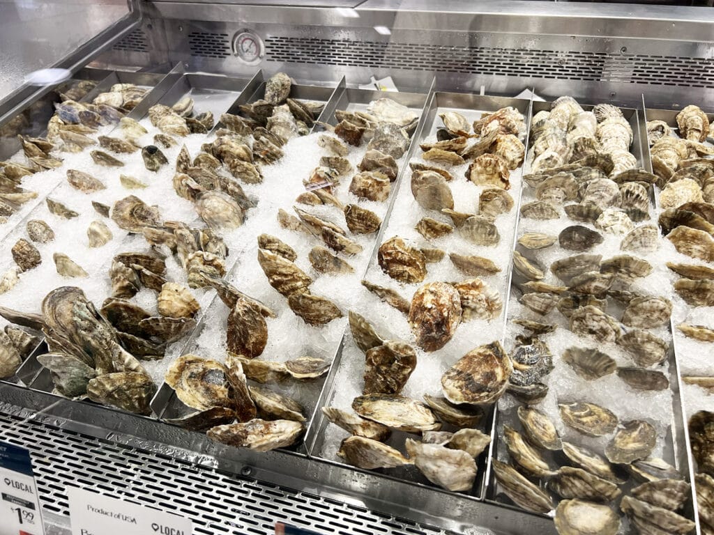 New York: Friske østers fra Whole Foods