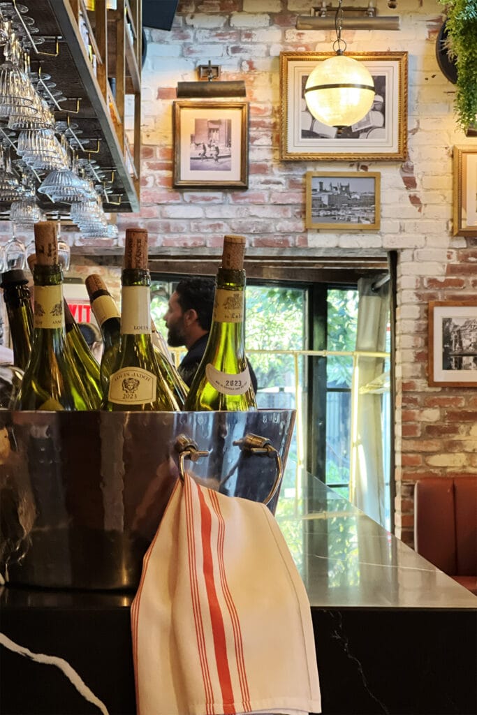 New York: Le Petit Village - Fransk restaurant i West Village