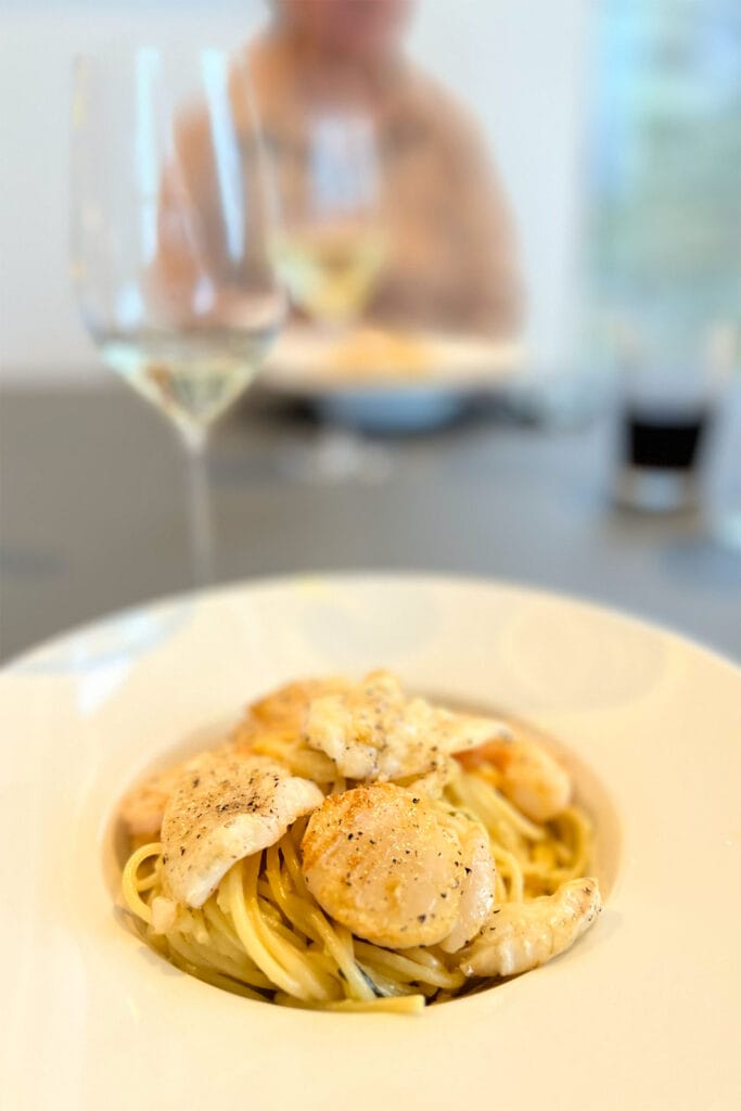 Opskrift: Kristians pasta med alt godt fra havet