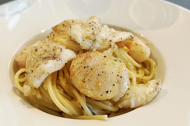 Oppskrift: Kristians pasta med alt godt fra havet