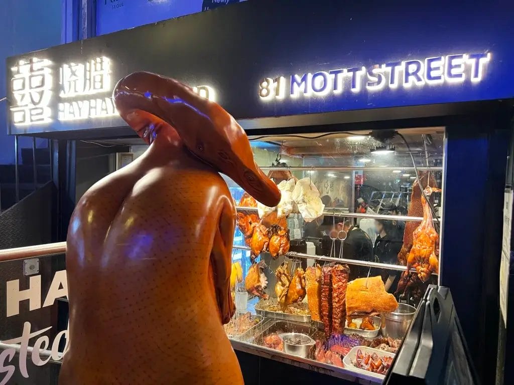 New York: Hay Hay Roasted i Chinatown