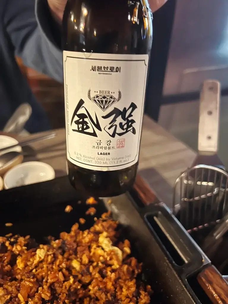 Korean BBQ på Rib No. 7 i New York