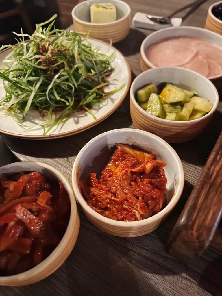 Korean BBQ på Rib No. 7 i New York